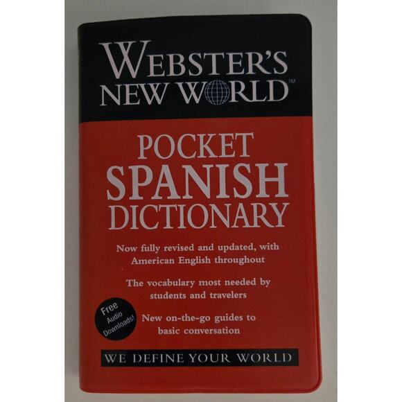 Webster's New World Pocket Spanish Dictionary - Picture 1 of 9